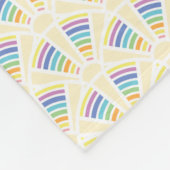Lichtbögen Fleece Blanket (Ecke)