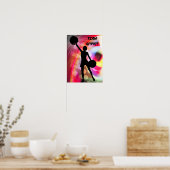 Lichtbogen mit Cheerleader Poster (Küche)