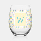 Lichtbögen Weinglas Ohne Stiel (Rückseite)