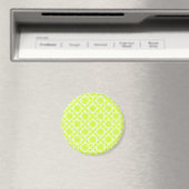 Lichtbogenfarbenes geometrisches Muster Magnet (In Situ (Geschirrspüler))