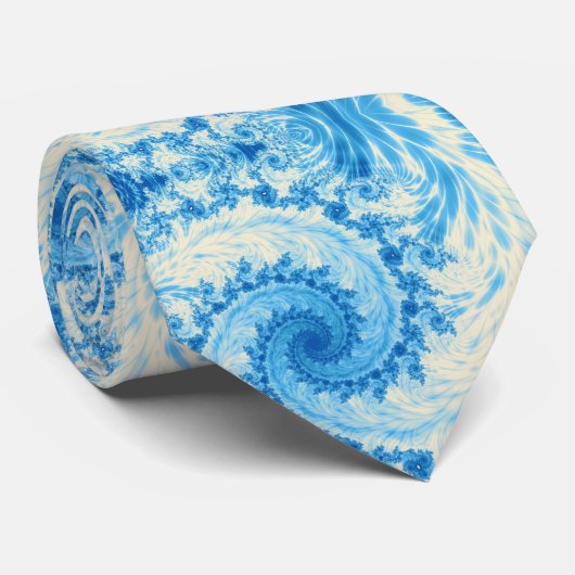 Lichtbogenkunstmuster im Hintergrund des Fraktals Krawatte (Gerollt)