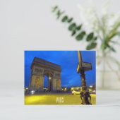 Lichtbogennachttriomphe Postkarte (Stehend Vorderseite)