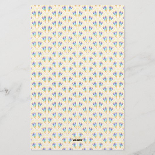 Lichtbogenpresse Briefpapier (Rückseite)