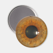 Lichtbraun Magnet (Vorderseite/Rückseite)