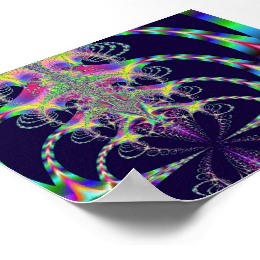 Lichtbrunnen Poster (Ecke)