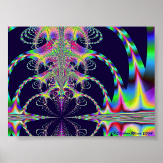 Lichtbrunnen Poster