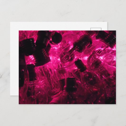 LICHTBULS POSTKARTE (Vorne/Hinten)