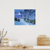 Lichtdruckvorfall Poster (Küche)