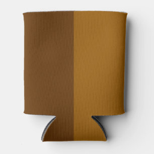 Lichtdunkelbraune Teil Halbseitengestaltung Dosenkühler