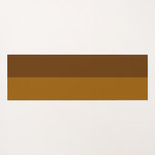 Lichtdunkelbraune Teil Halbseitengestaltung Yogamatte (Rückseite (Horizontal))