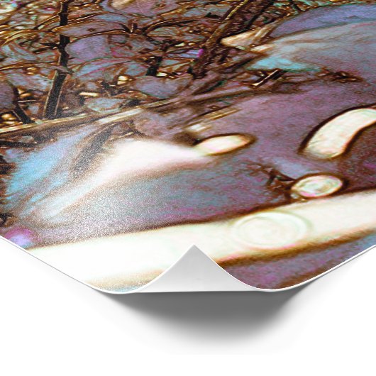 Lichtdurchbruch Fotodruck (Ecke)