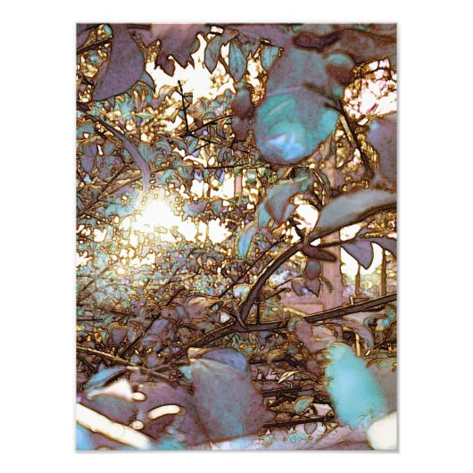 Lichtdurchbruch Fotodruck (Vorne)