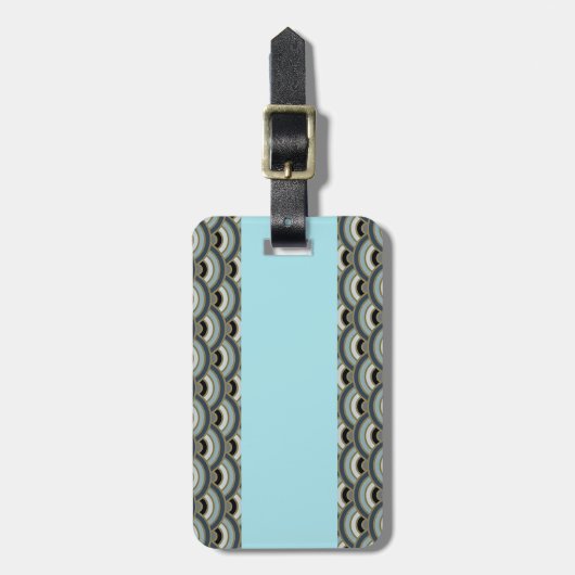 Lichtdurchflutetes Design Gepäckanhänger (Vorderseite vertikal)