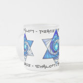 Lichtdurchlässige Glass Star von David Mattglastasse (Vorderseite Links)