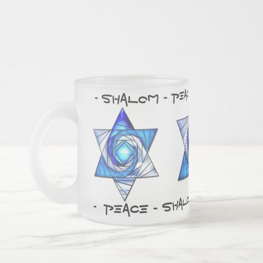 Lichtdurchlässige Glass Star von David Mattglastasse (Links)