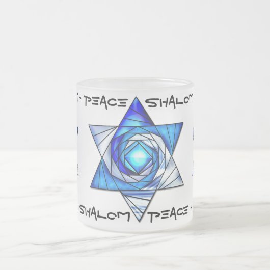 Lichtdurchlässige Glass Star von David Mattglastasse (Mittel)