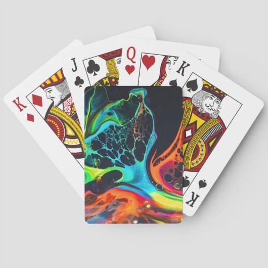 Lichtdurchlässige Kunstradkarten Spielkarten (Rückseite)