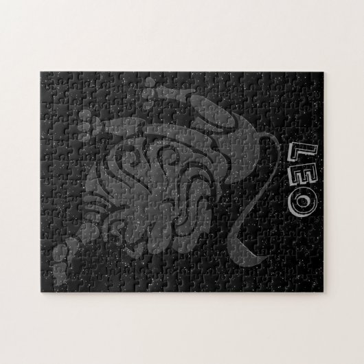 Lichtdurchlässiger Löwe Puzzle (Horizontal)