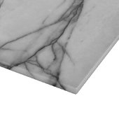 Lichtdurchlässiger Schwarzweiss-Granit Schneidebrett (Ecke)