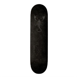 Lichtdurchlässiger Skorpion Skateboard