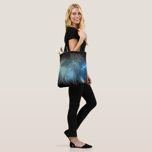 Lichtdurchlässiger Widder Tasche (Am Model)