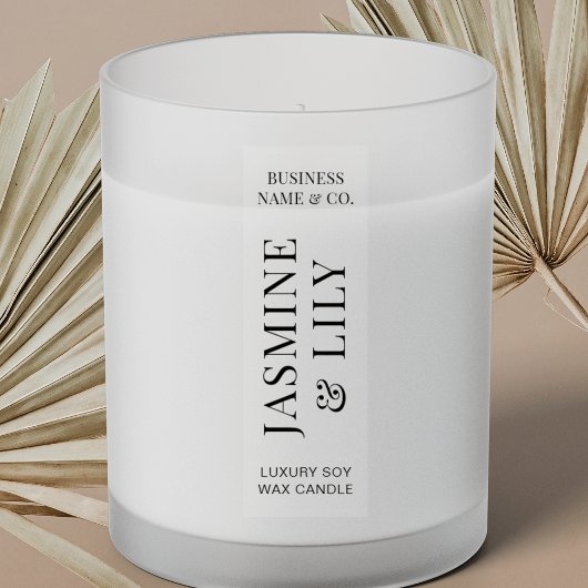 Lichtdurchlässiges Minimalistisches Kerzenchen-Sie Aufkleber