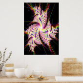 Lichtdurchlässigkeit Poster (Küche)