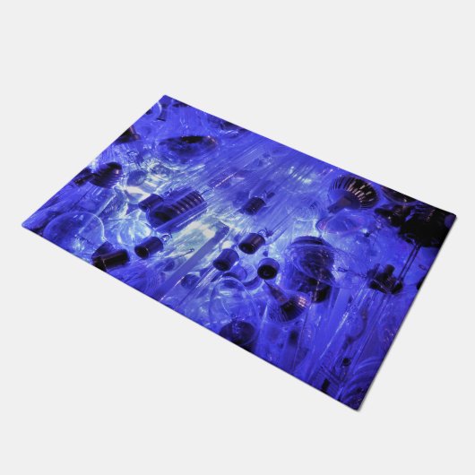 LICHTE FUßMATTE (Schrägansicht)