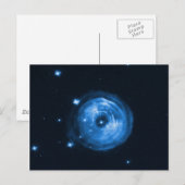 Lichtecho vom Stern V838 Monocerotis Postkarte (Vorne/Hinten)