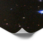 Lichtecho von V838 Monocerotis Poster (Ecke)