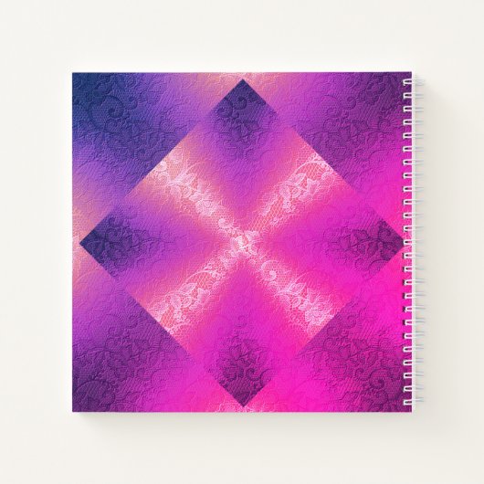 Lichteffekte bei Spitzentalabständen Notizblock (Rückseite)