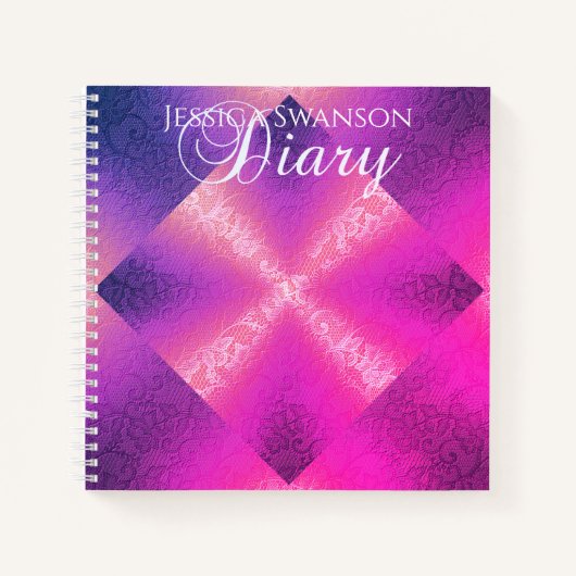 Lichteffekte bei Spitzentalabständen Notizblock (Vorderseite)