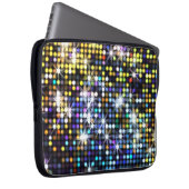 Lichteffektion: abstrakte glamouröse Mode Laptopschutzhülle (Vorne Rechts)