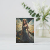 Lichteinfärbung Fotorealistischer Hintergrund Visitenkarte (Stehend Vorderseite)