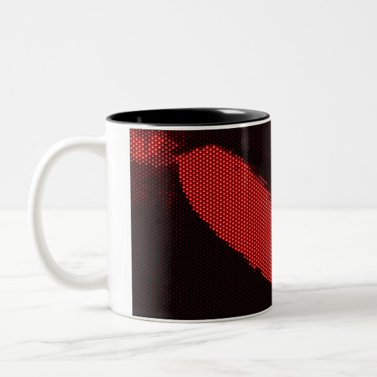 Lichtemittierende Diode Zeppelin Zweifarbige Tasse (Links)