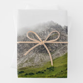 Lichtenstein Alps Wrapping Paper Sheets Geschenkpapier Set (Beispiel)