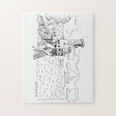 Lichtenstein Castle Puzzle (Vertikal)