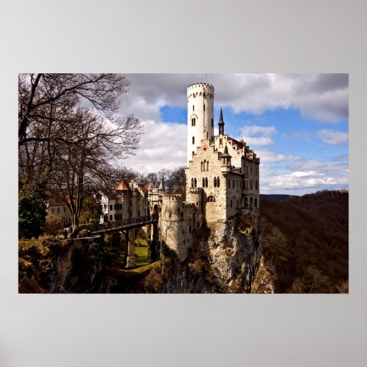 Lichtenstein Schloss Lichtenstein Poster (Vorne)