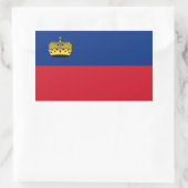 Lichtensteiner Flags Stickers (Tasche)