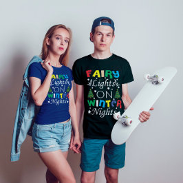 Lichter am Winter Weihnachten | lustig T-Shirt