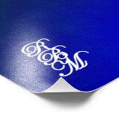 Lichter auf einem Baum Fotodruck (Ecke)