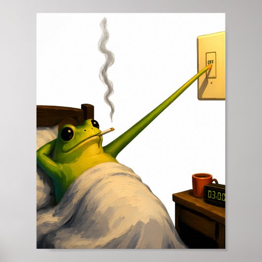 Lichter aus, immer noch wach poster (Vorne)