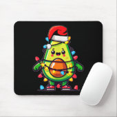 Lichter Avocado hässlicher Weihnachtspullover Guac Mousepad (Mit Mouse)