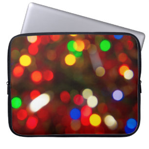 Lichter Bokeh abstrakt Hintergrund unscharfabstrak Laptopschutzhülle