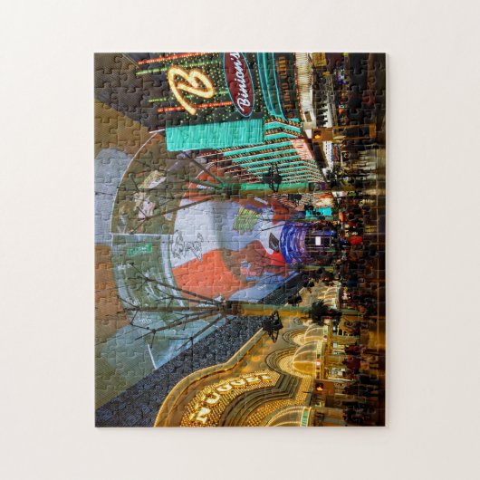 Lichter der Fremont Street Puzzle (Vertikal)