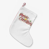 Lichter der frohen Weihnachten Kleiner Weihnachtsstrumpf (Vorderansicht (hängend))