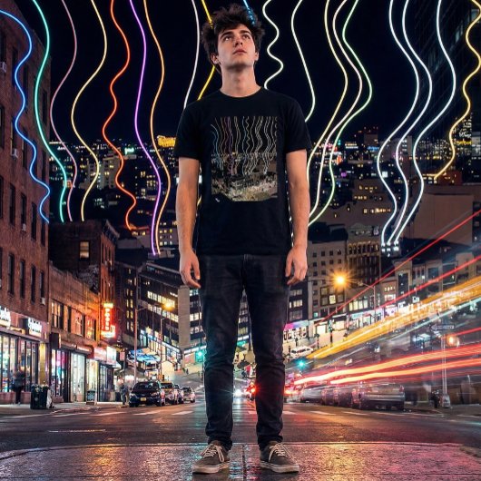 Lichter der Stadt Boston T-Shirt