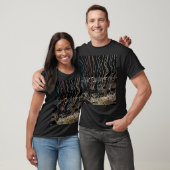 Lichter der Stadt Boston T-Shirt (Unisex)