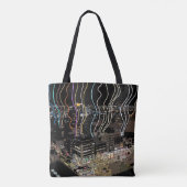 Lichter der Stadt Boston Tasche (Rückseite)