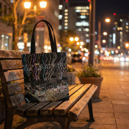 Lichter der Stadt Boston Tasche